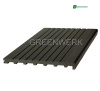 Ступень "ДПК"  24 * 320 * 4000 мм сорт 1 Графит  Greenwerk (1 шт = 1,280 м2)